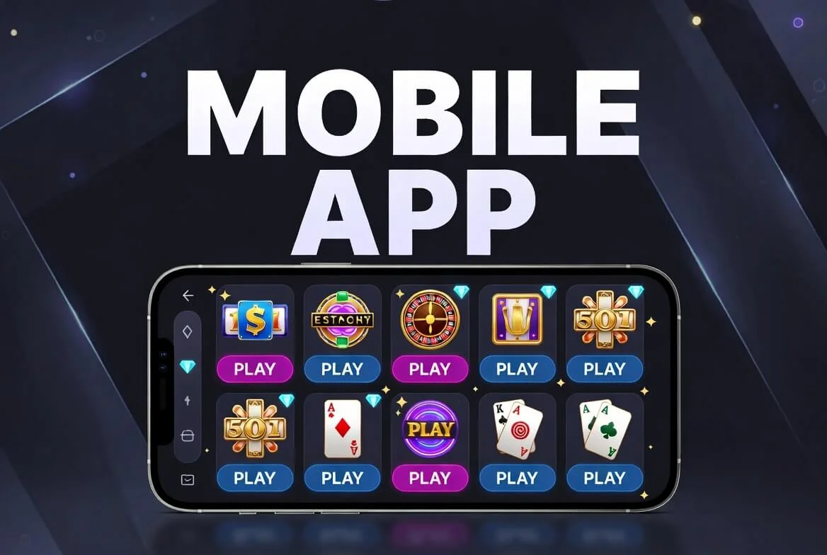 Mobile Web-App des Anbieters im Hochformat auf einem Smartphone
